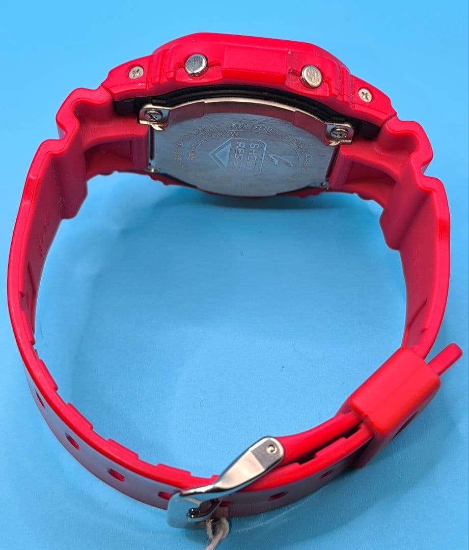 未使用に近いG-SHOCK GLX-5600 G-LIDE レッド