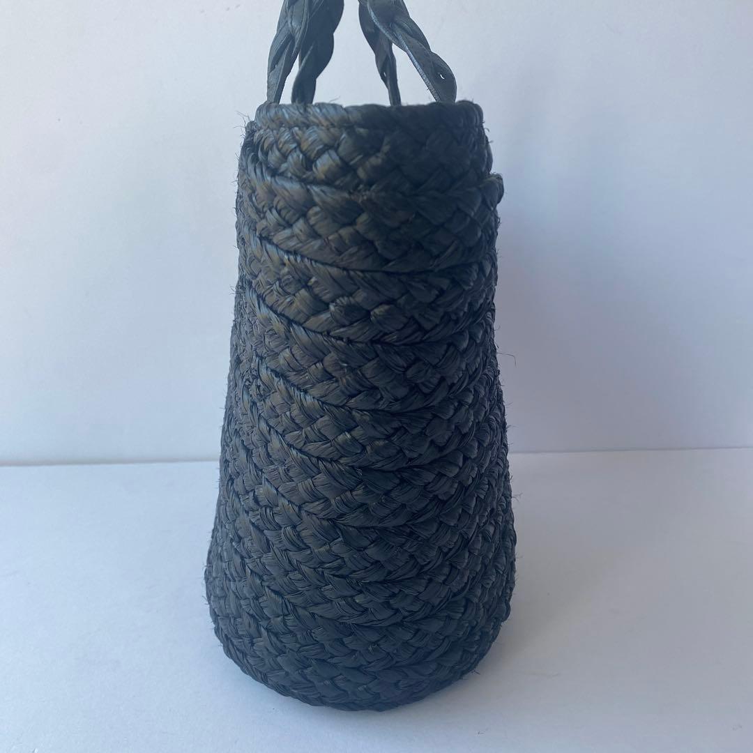 美品 HELEN KAMINSKI Marhianna カゴバッグ トート 黒