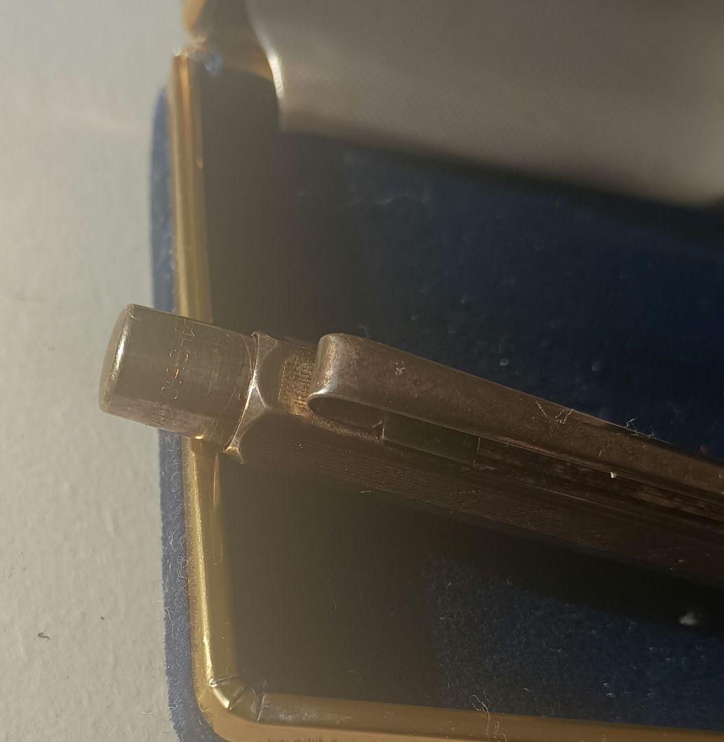 カランダッシュ　エクリドール　シェブロン　ボールペン　年代物