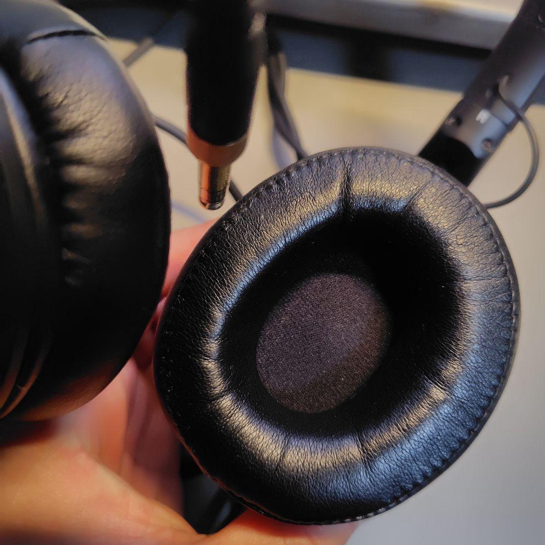 【audio-technica】ATH-M60x モニターヘッドホン　有線3m