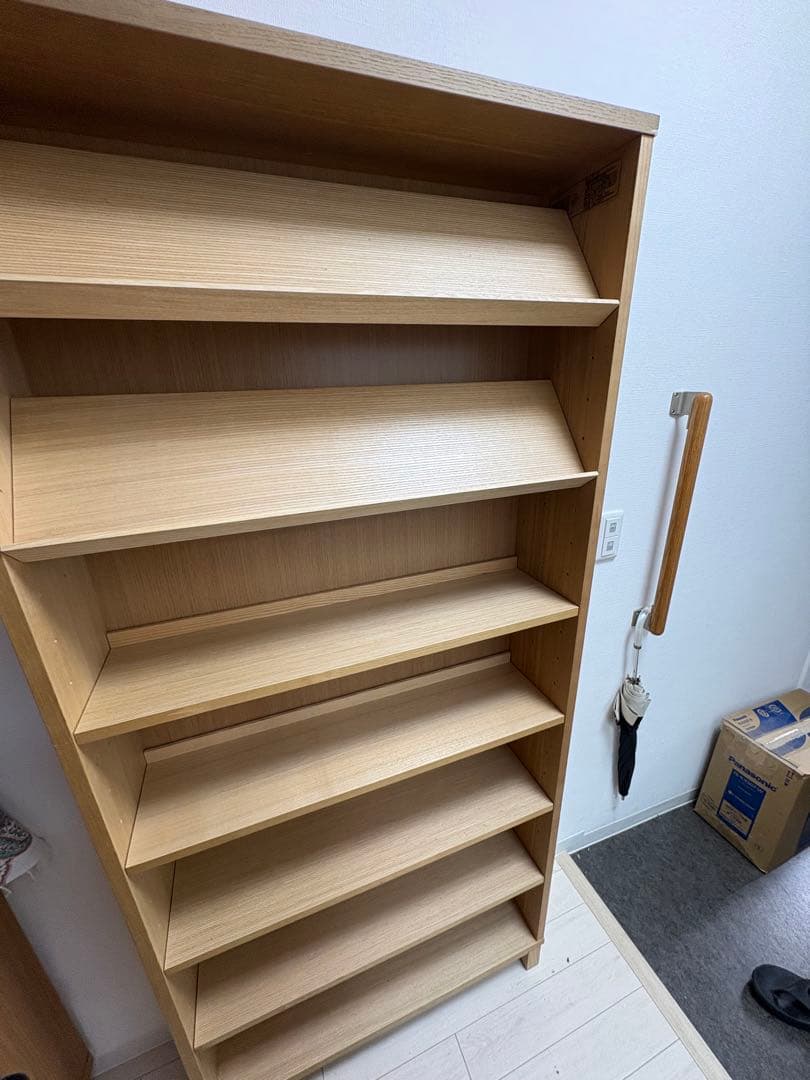 無印良品 MUJI 組み合わせて使える木製収納 ミドルタイプ 奥行21cm①