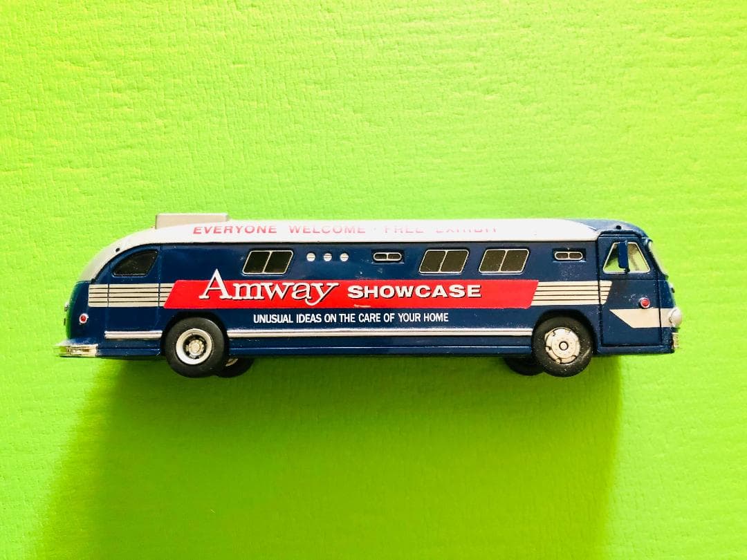 【激レア非売品】アムウェイ Amway バス 模型置物 ショーケース