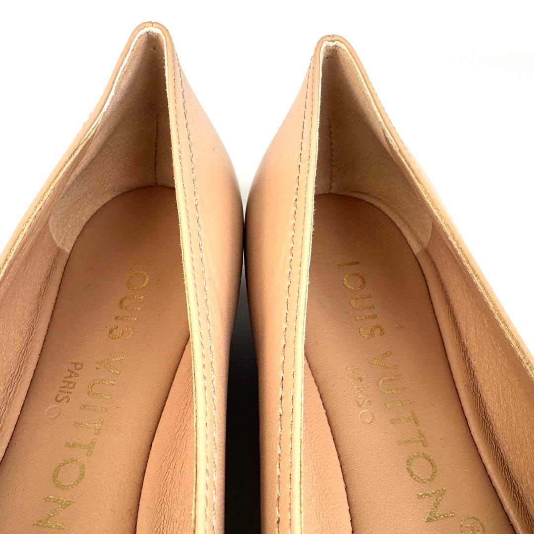 【ちー】ルイヴィトン　ポピ・ライン　パンプス　モノグラム　37 1/2