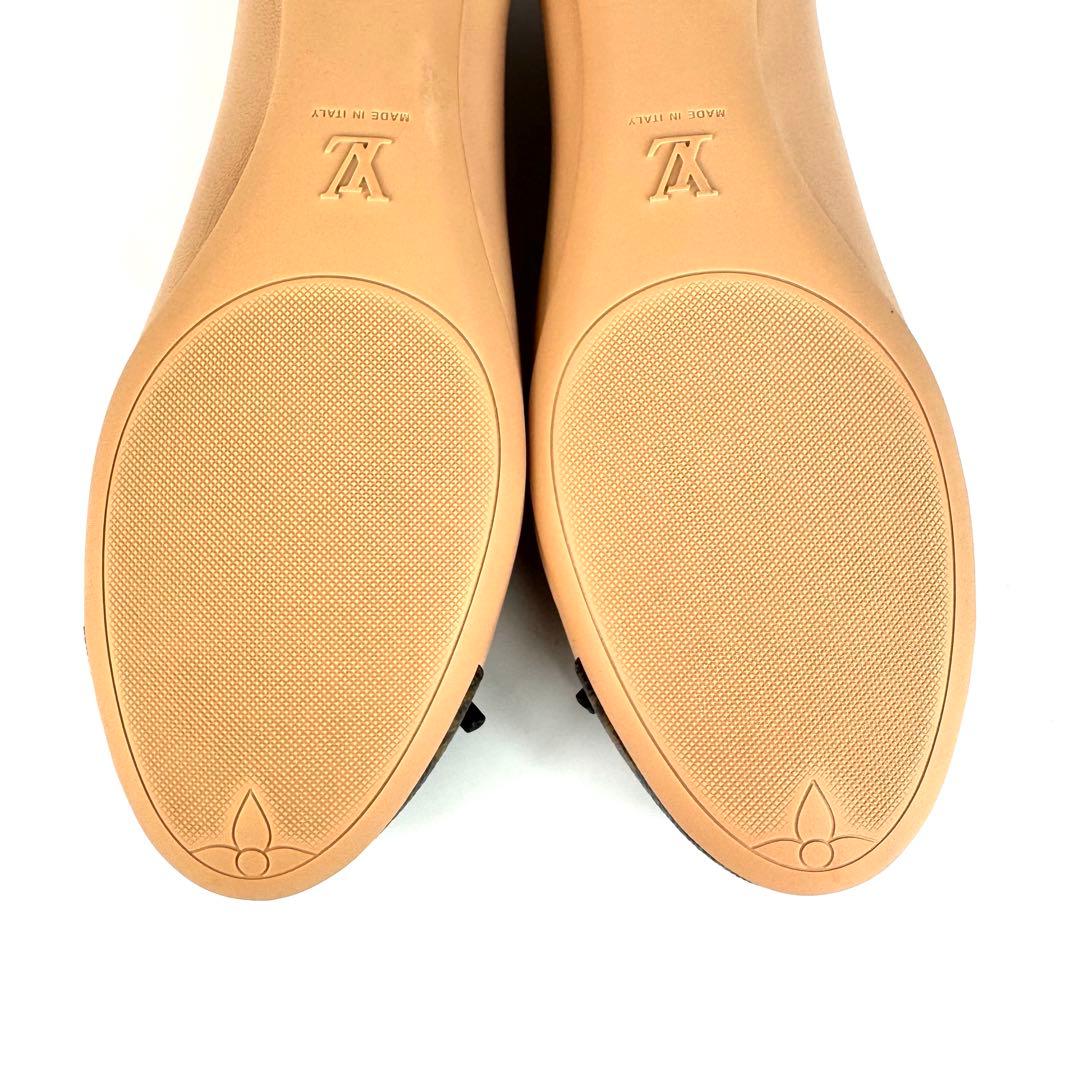 【ちー】ルイヴィトン　ポピ・ライン　パンプス　モノグラム　37 1/2