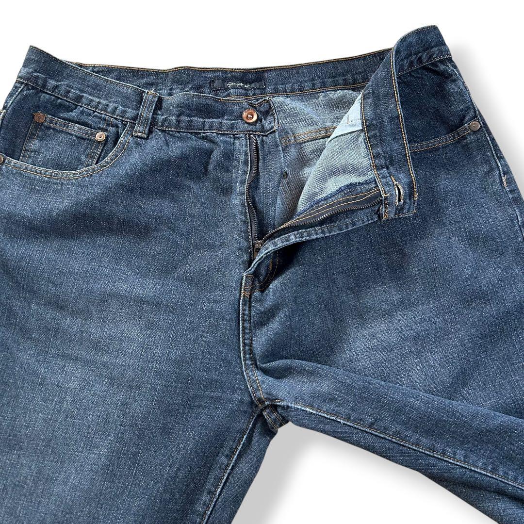 SEANJOHN ショーンジョン ゴールド刺繍 バギーデニム 極太 B系 W40