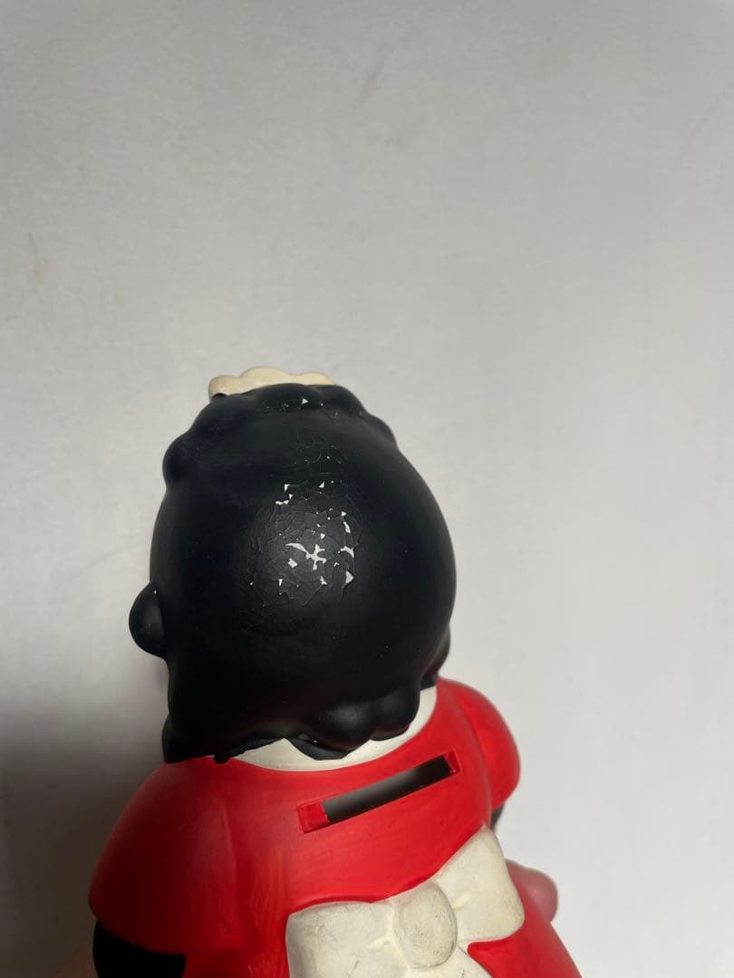 昭和レトロ　ウェイターとウェイトレスの貯金箱2個セット