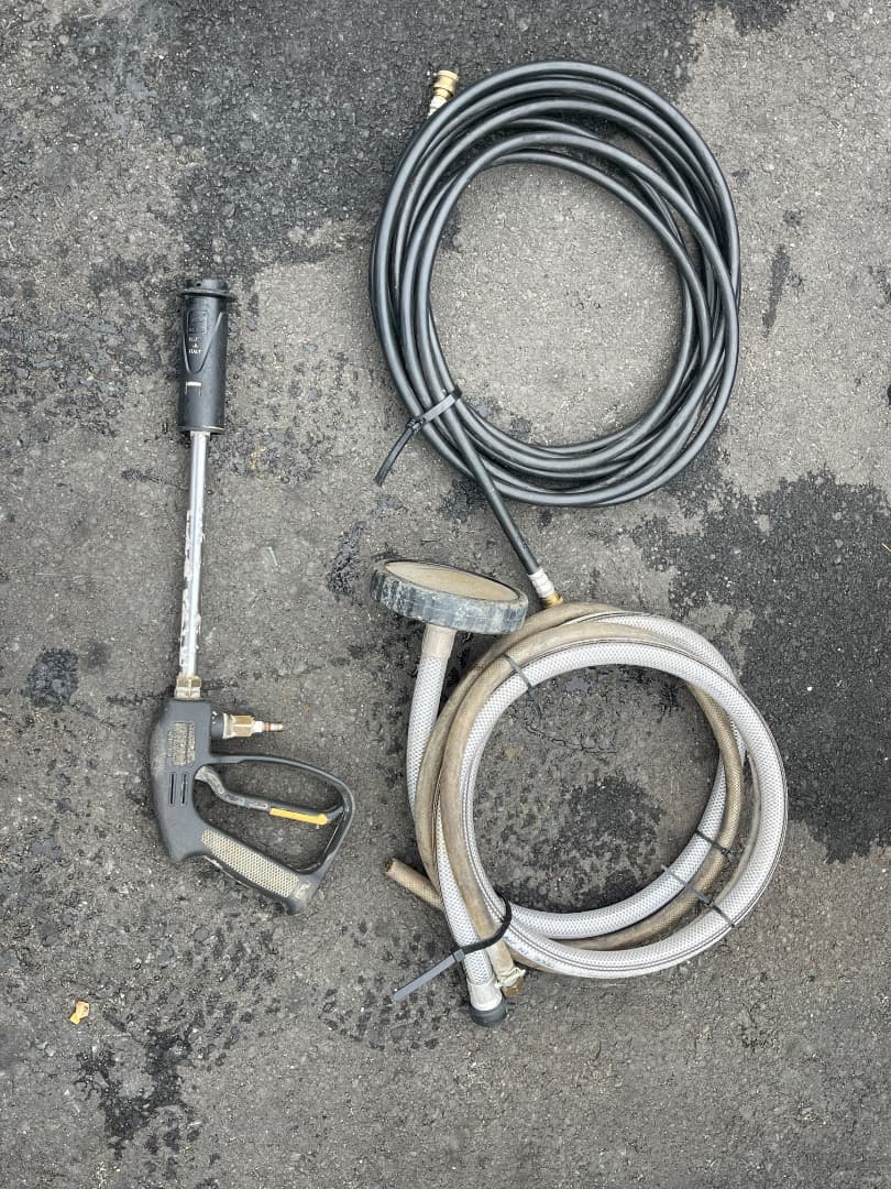 スーパー工業 エンジン式高圧洗浄機HPJ-140-1 60Hz セット