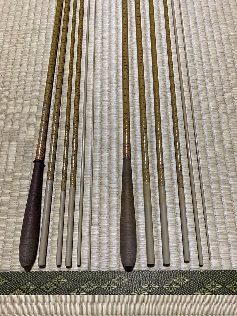 SHIMANO 朱紋峰ぬけさく 十八尺、二十一尺　2本セット