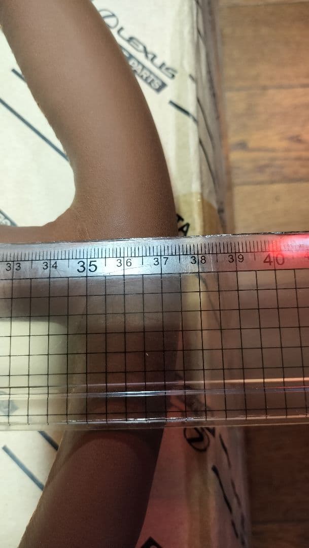 希少大経37.5Φ★MOMO張り替え済みステアリング検/モモ走り屋旧車当時物絶版