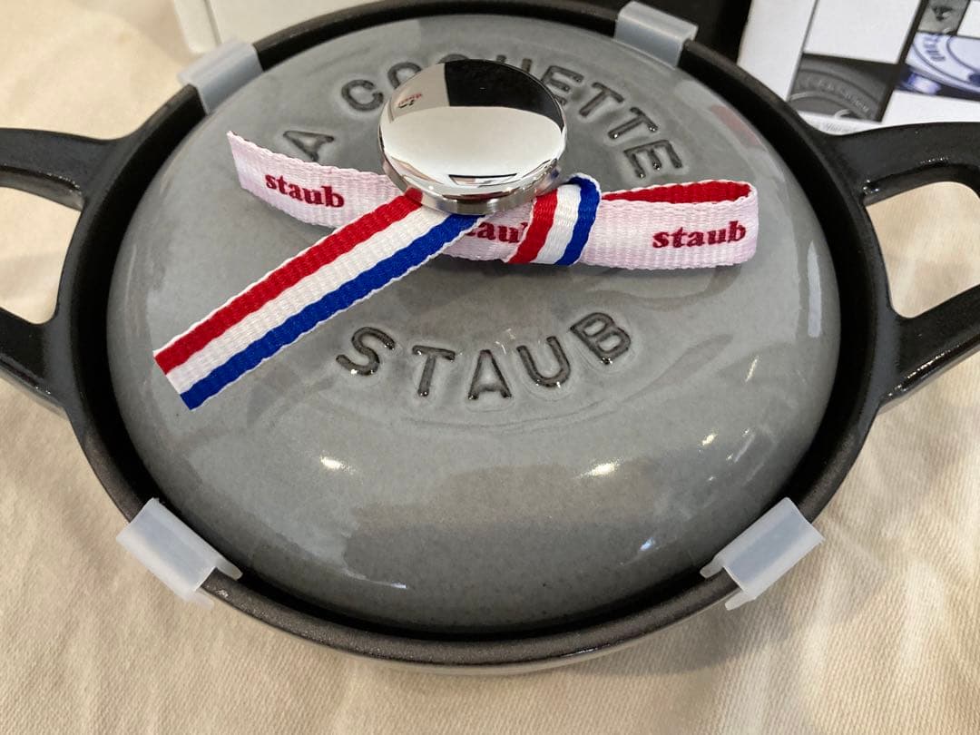 ストウブ　ヴィンテージココット　グレー　 vintage cocotte