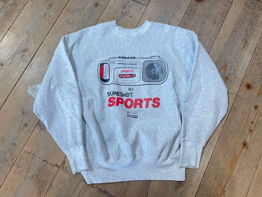 希少 レア リバースウィーブ タイプ USA製 sony スウェット