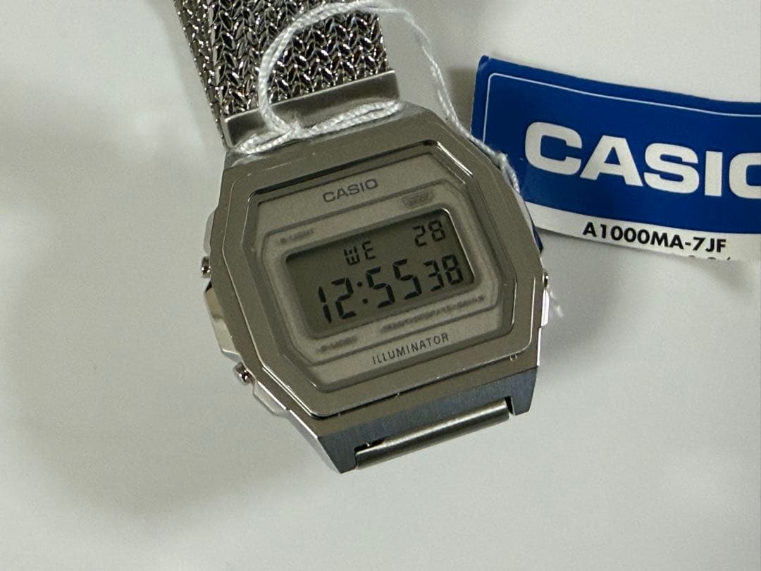 ★希少レア・未使用★お洒落　カシオ　フルメタル　デジタル時計