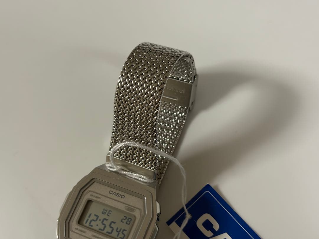 ★希少レア・未使用★お洒落　カシオ　フルメタル　デジタル時計