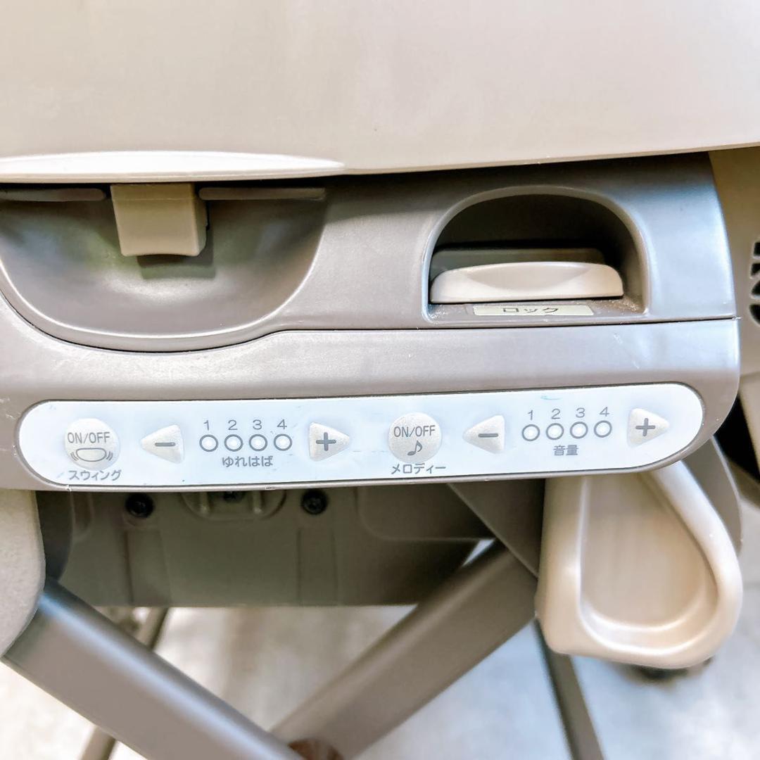 【美品】 combi ネムリラAT ハイローチェア オートスウィング