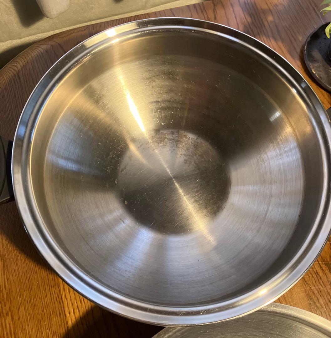 Amway Queen アムウェイ クイーン ステンレス 中華鍋 フライパン