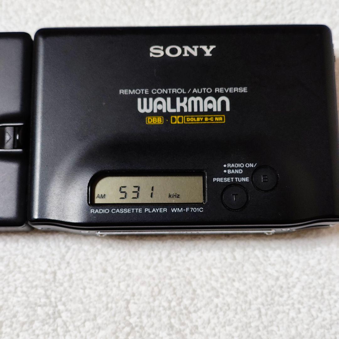 【実動品】SONY カセット ウォークマン WM-F701C WALKMAN