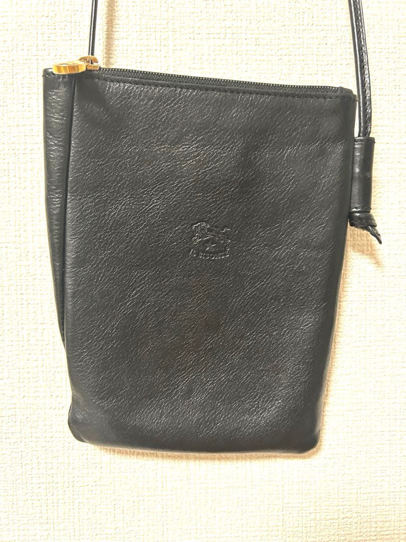 IL BISONTE イルビゾンテ スマホショルダー　ミニ　ポーチ　バッグ