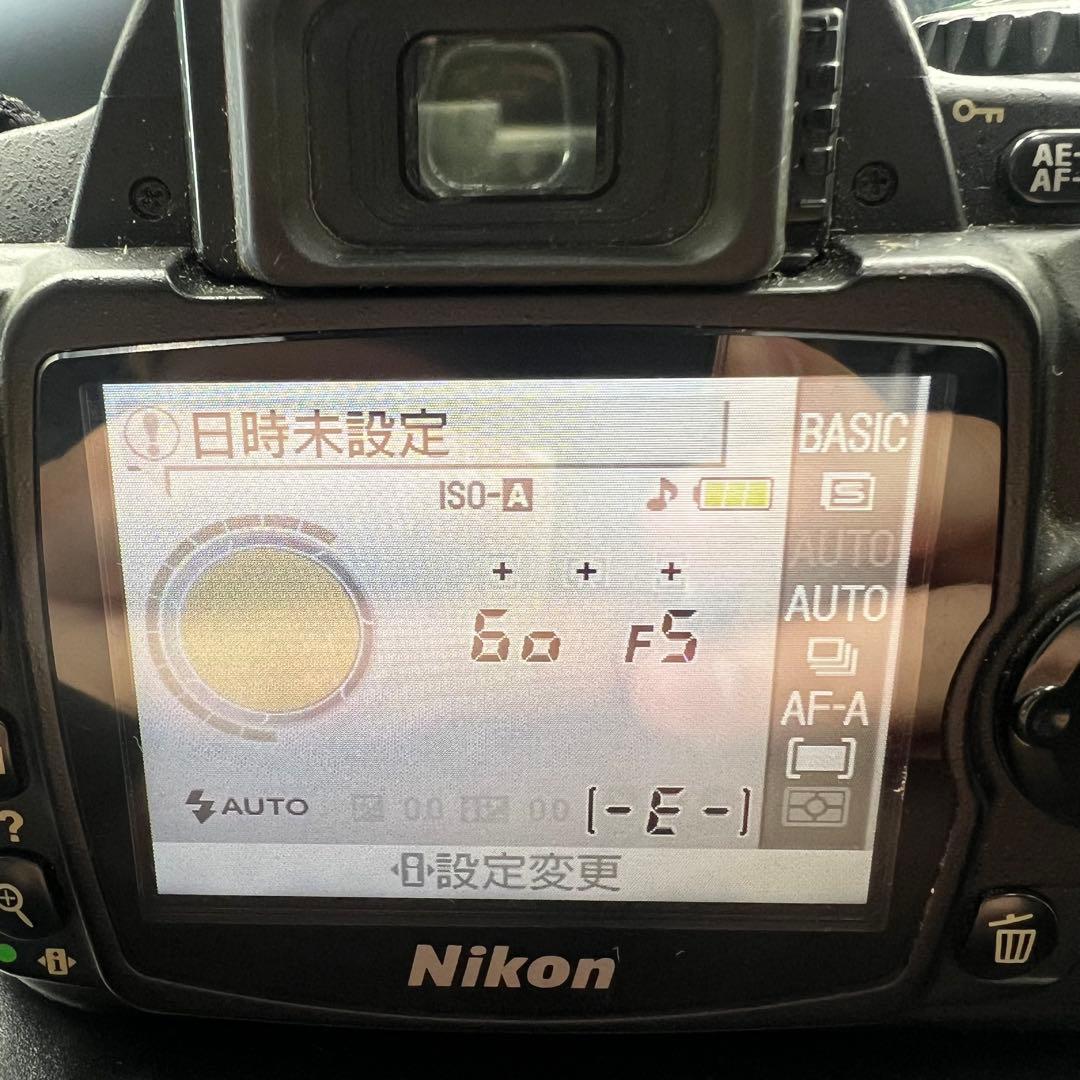 Nikon D40 レンズキット 18-55mm VR 動作確認済