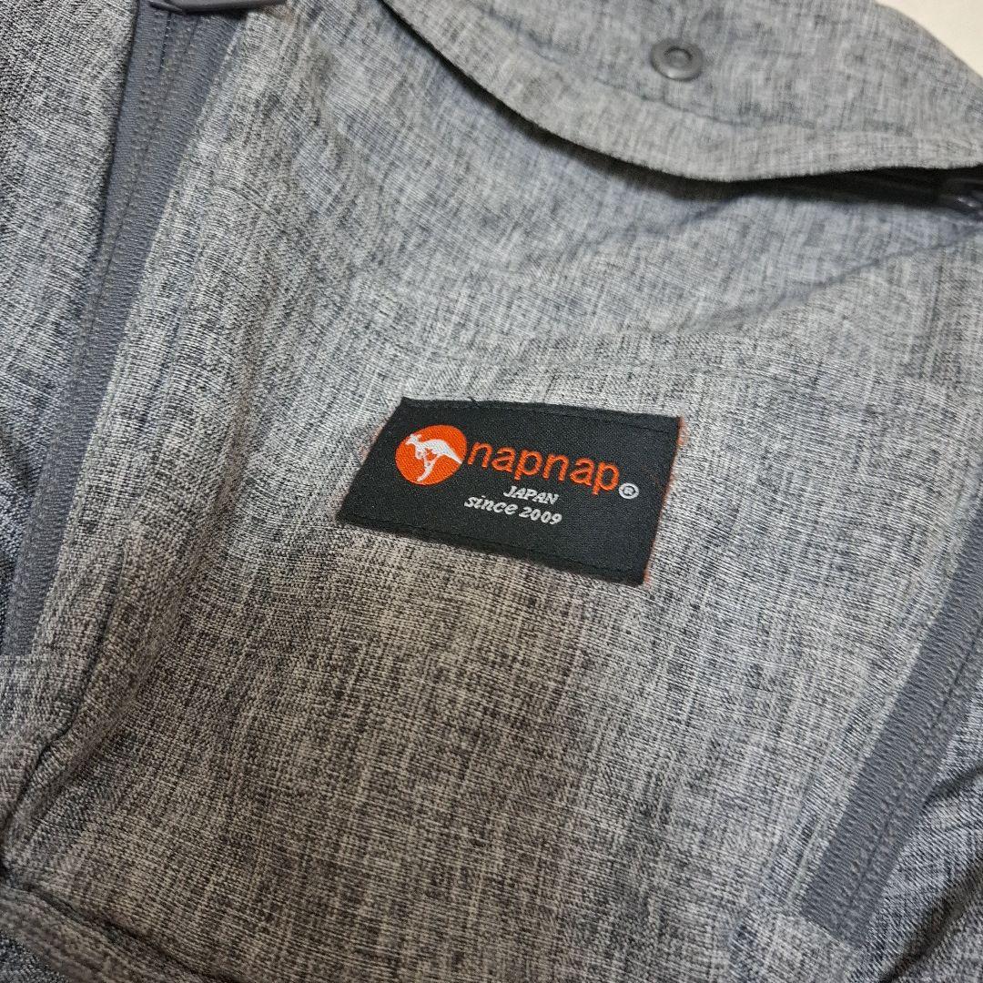 未使用に近い napnap Tran 抱っこ紐 グレー