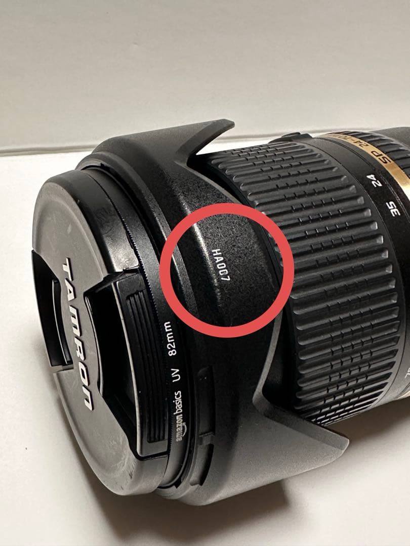 TAMRON ズームレンズ SP 24-70mm F2.8 Di VC USD