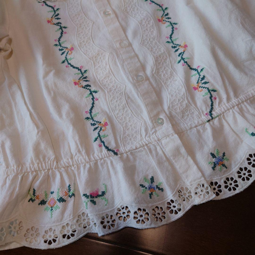 Sézane x Sea New York セザンヌ 刺繍 レース ブラウス