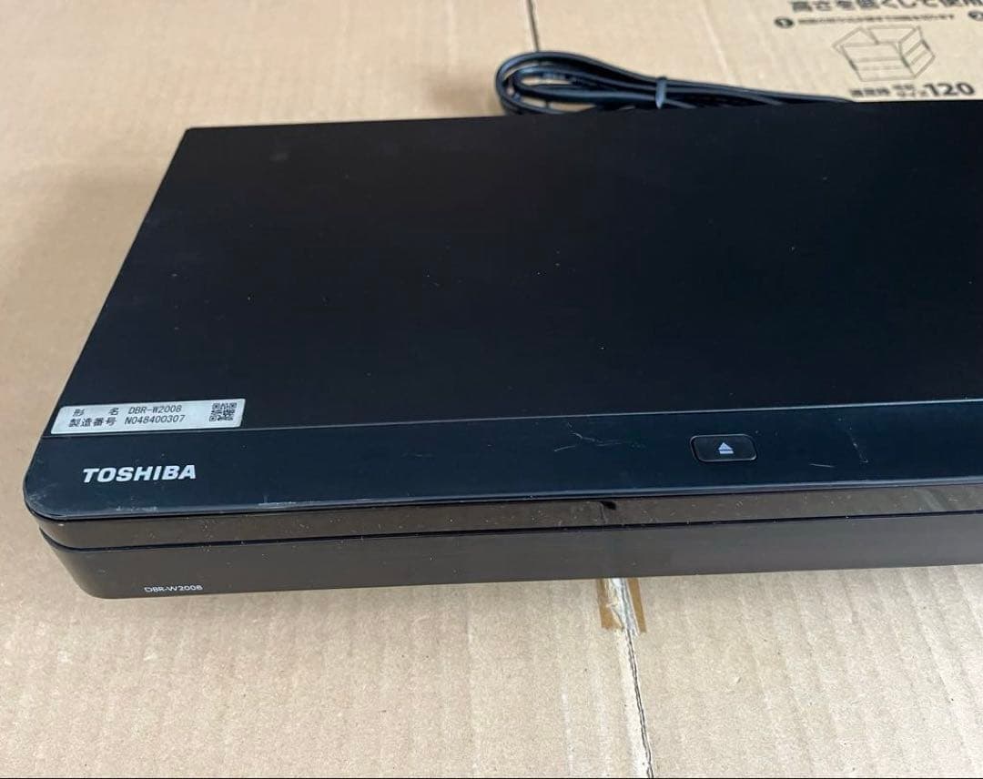 東芝 DBR-W2008 REGZA ブルーレイレコーダー HDD1TB