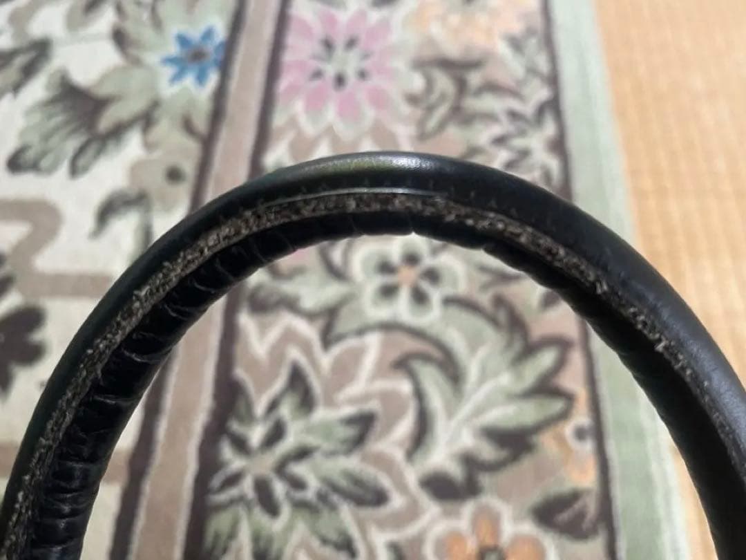 Deuxieme Classe レザーハンドバッグ