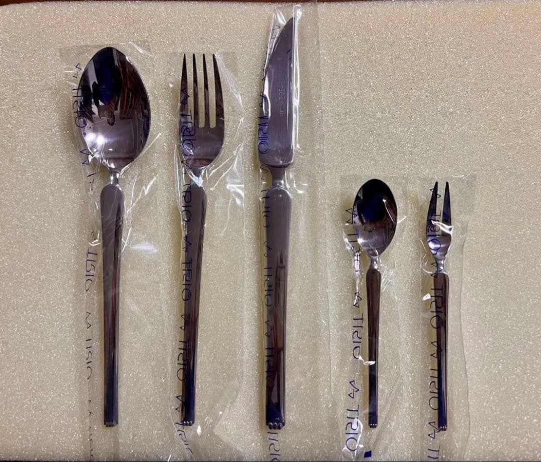 【未使用品】TRIO 18-12 ステンレス ソナタ カトラリーセット25本