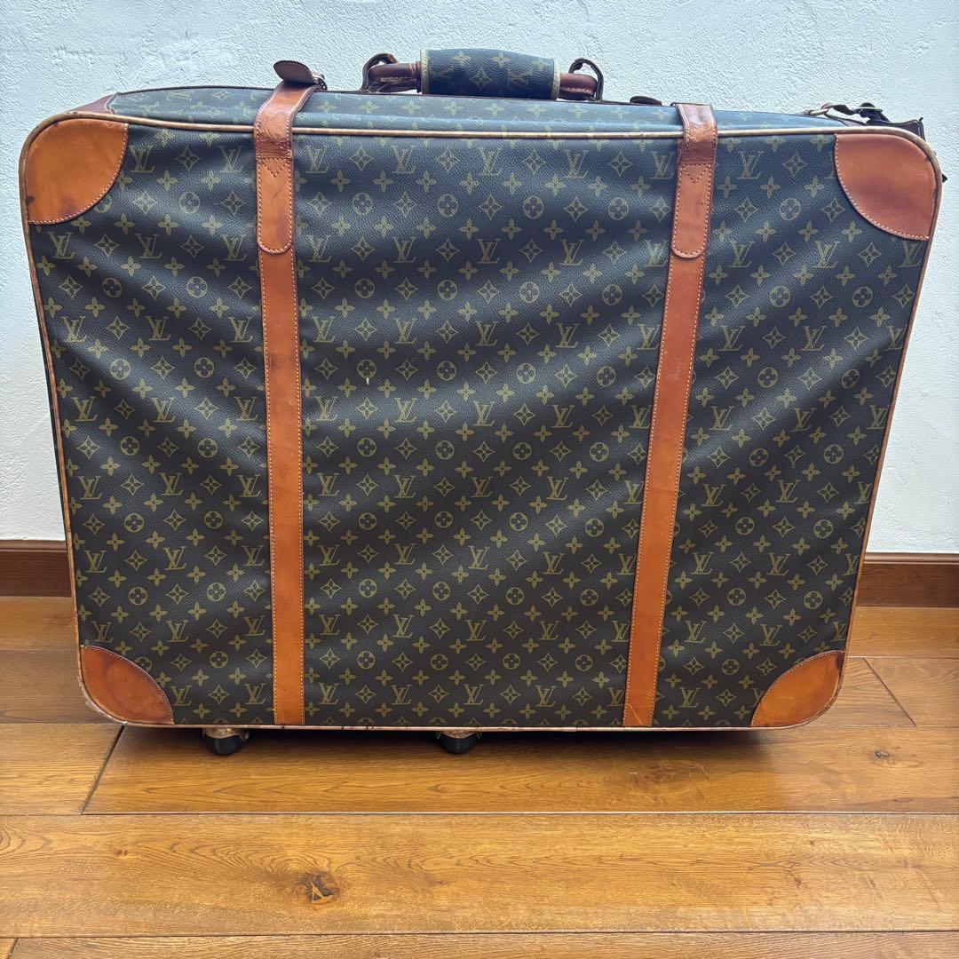 逸品　ルイヴィトン トランクケース　ヴィンテージ　キャスター付　トラベルバッグ