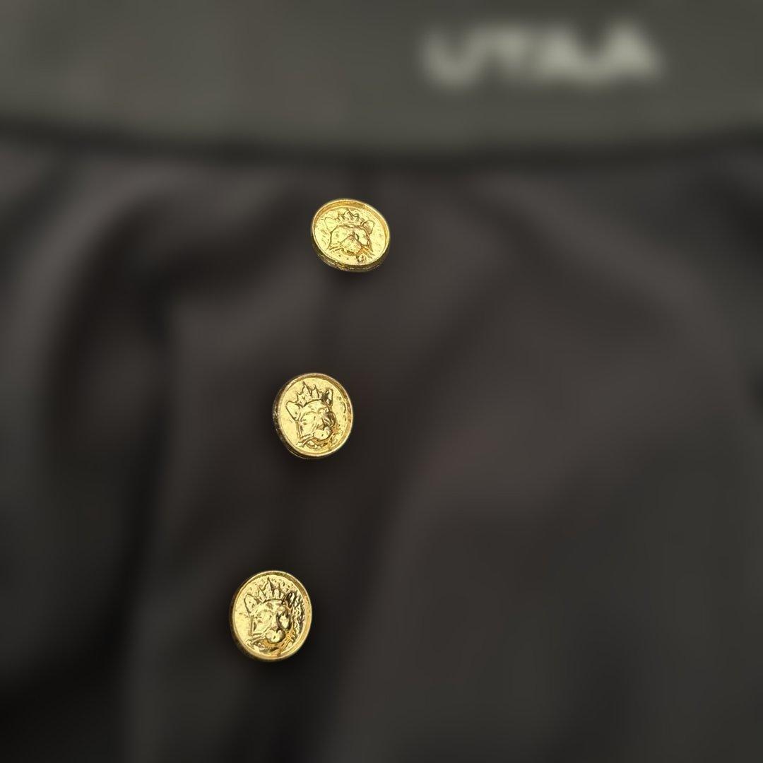 UTAA ブラックハイネックセットアップ　S