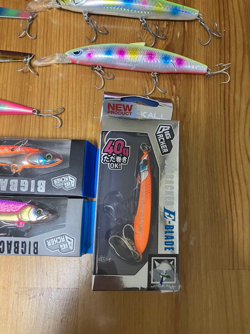 BIGBACKER107セットアッパー125　イワシこつぶ　ジグパラ　Gコン