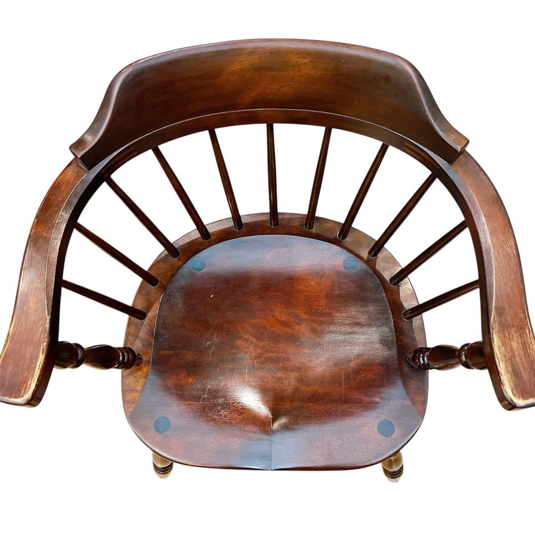 松本民芸家具　キャプテンチェア　アームチェア　ダイニングチェア　椅子