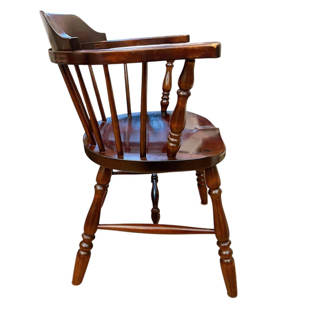 松本民芸家具　キャプテンチェア　アームチェア　ダイニングチェア　椅子