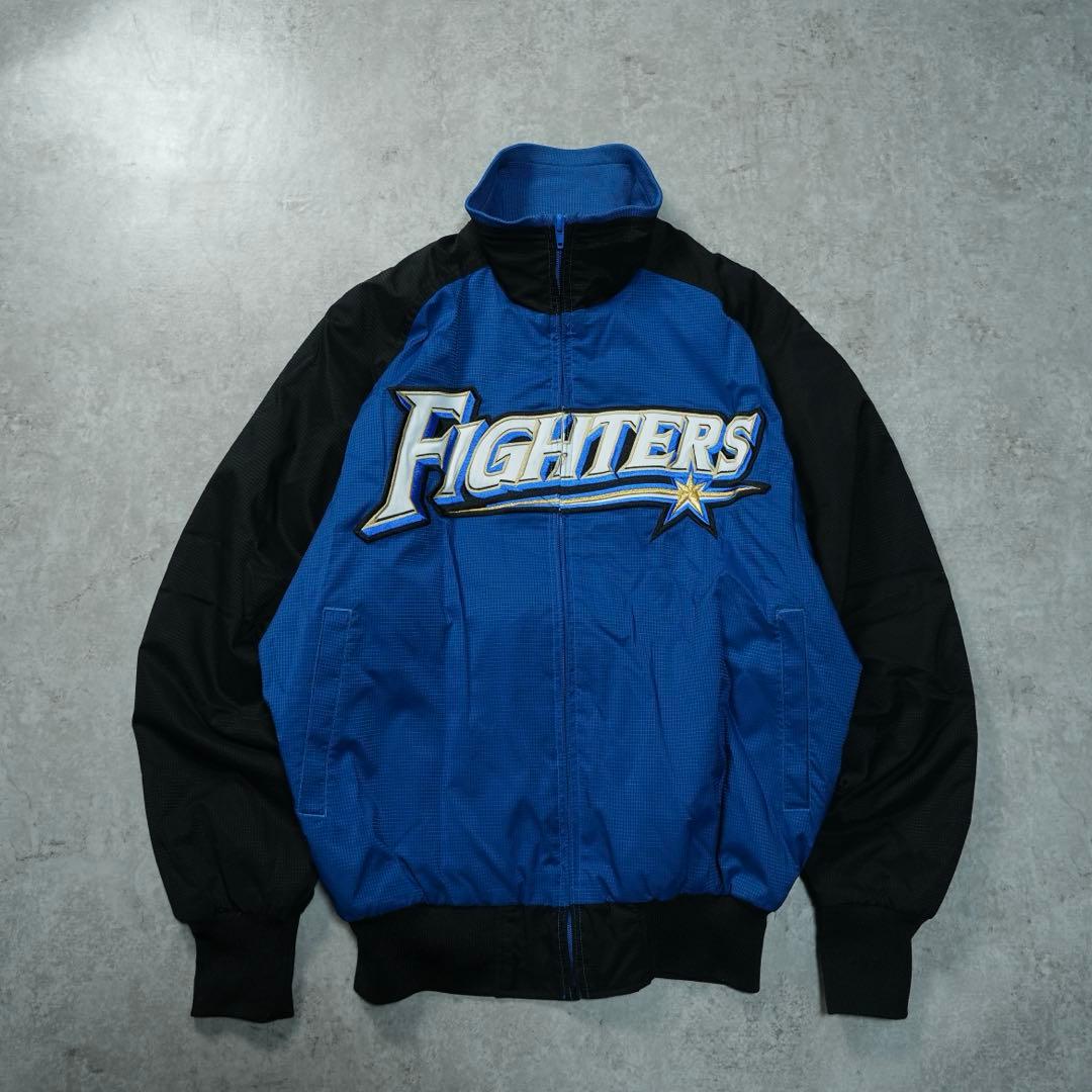 美品 日本ハムファイターズ スタジャン グラコン 中綿 ジャケット ミズノ社製