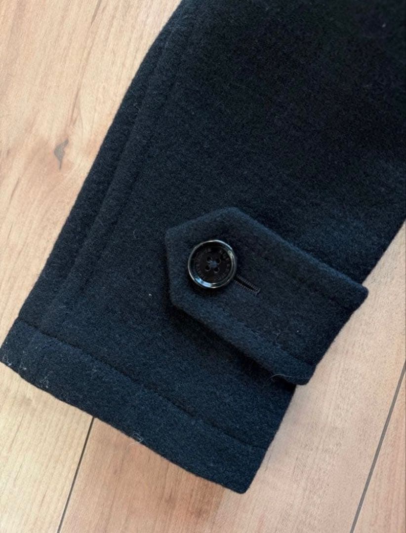 バーバリーブラックレーベル　黒 ダッフルコート