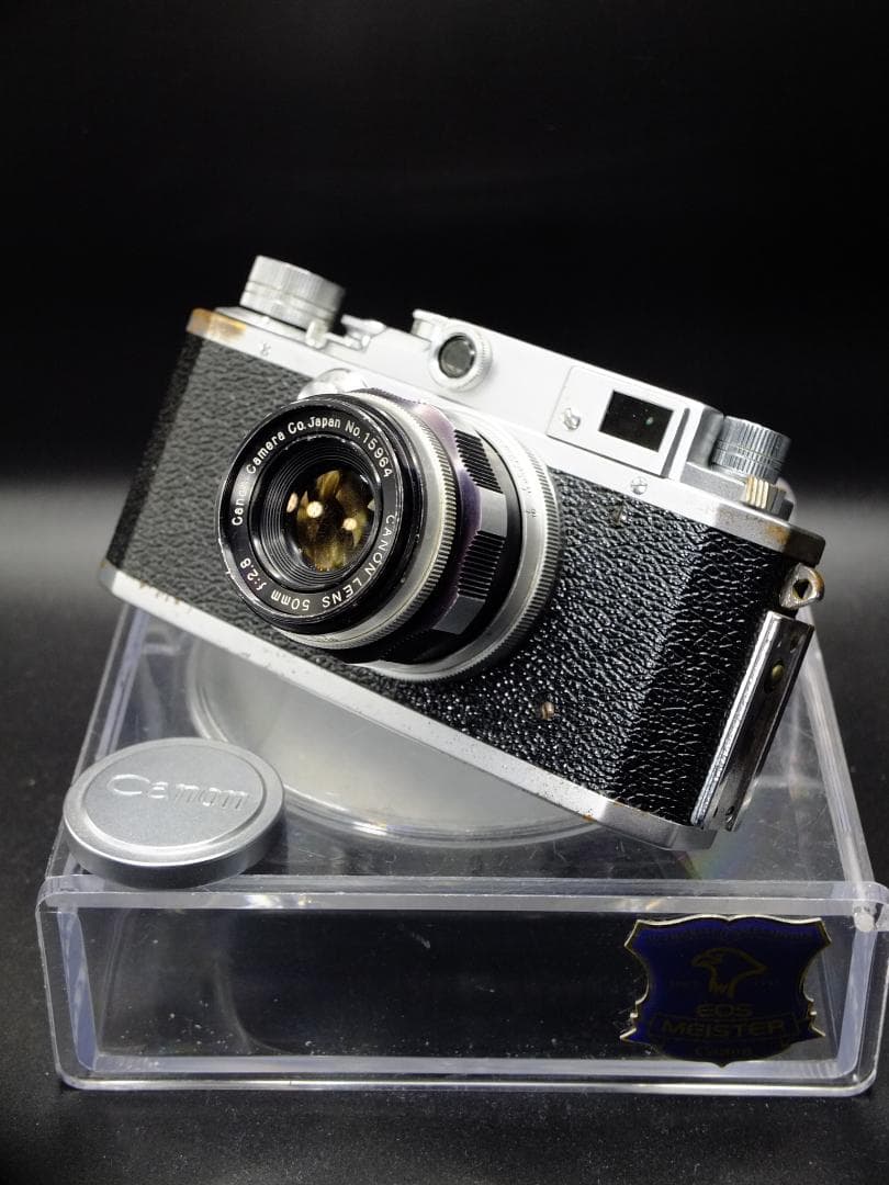 キャノンⅡF〈E・P〉／キャノン50mmf2.8ゼブラ付【実写確認整備品】