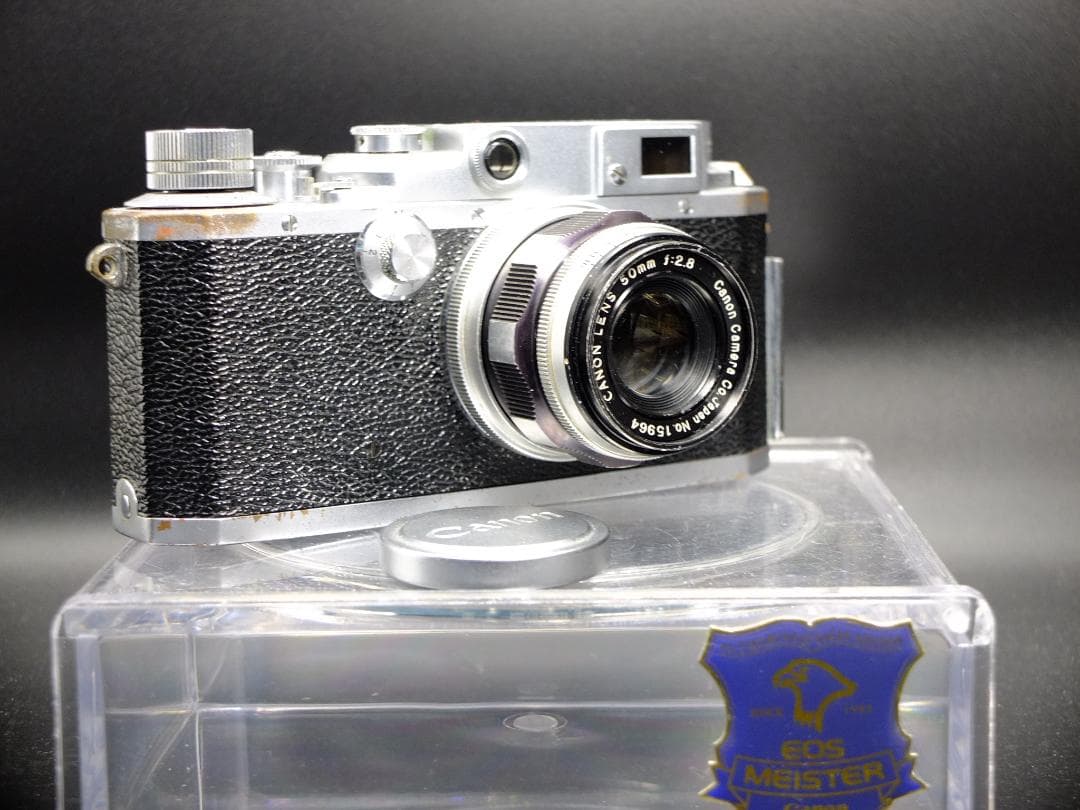 キャノンⅡF〈E・P〉／キャノン50mmf2.8ゼブラ付【実写確認整備品】