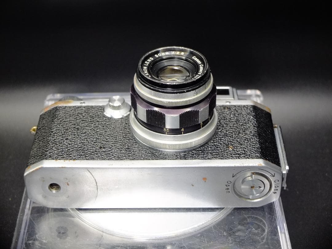 キャノンⅡF〈E・P〉／キャノン50mmf2.8ゼブラ付【実写確認整備品】