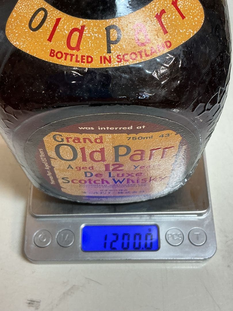 540［未開栓］Old Parr 12年 3本セット