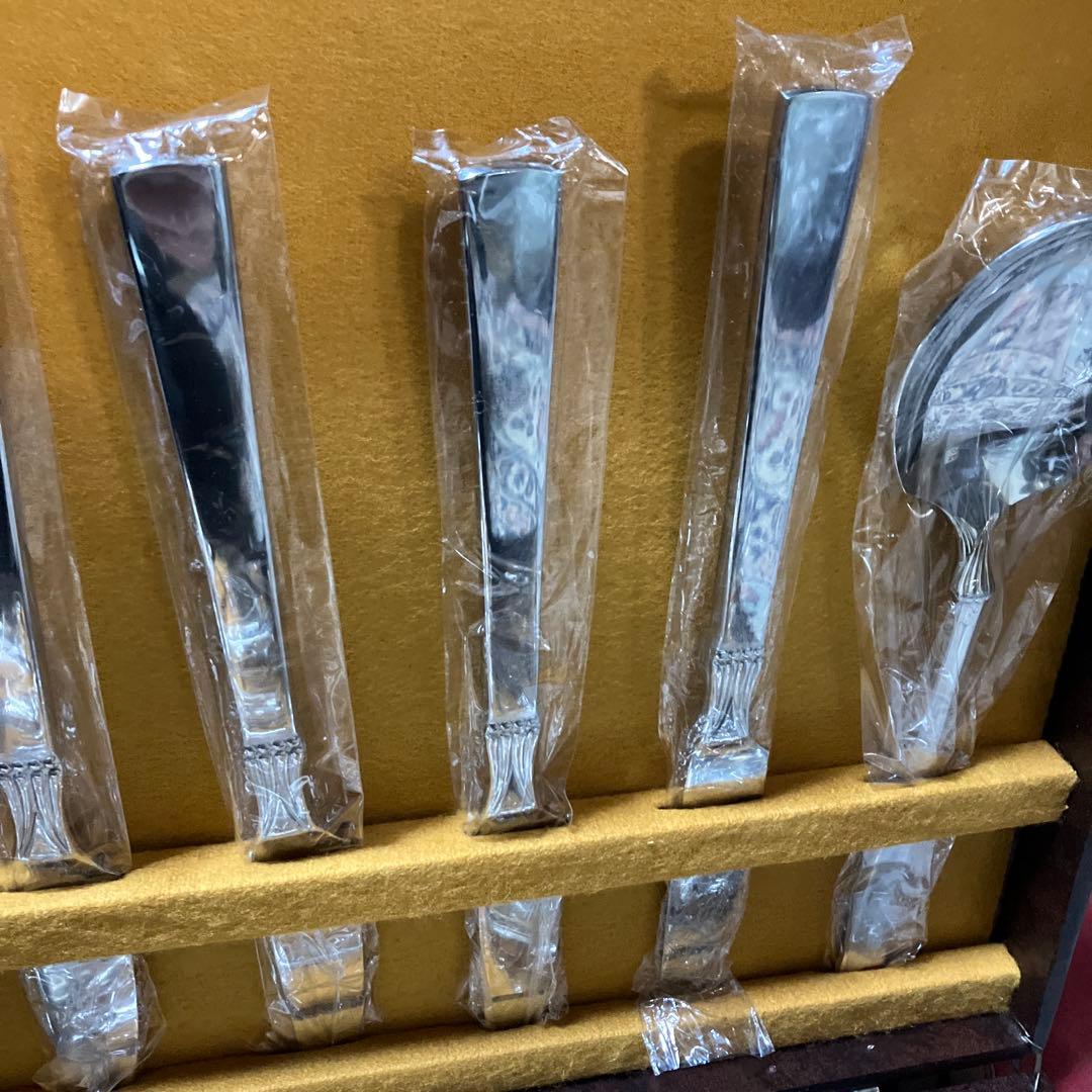 新品　カトラリー　ステンレスカトラリー ディナーセット(35ピース)