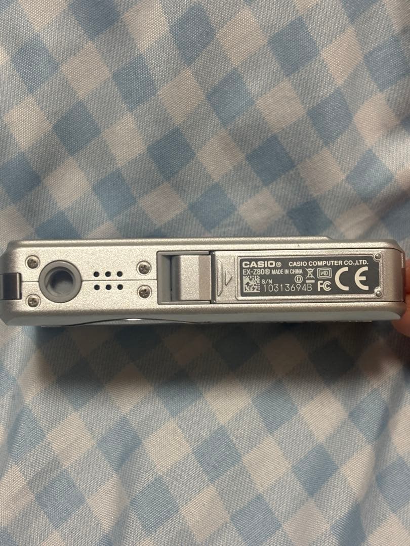 CASIO EXILIM EX-Z80 シルバー バッテリー付き