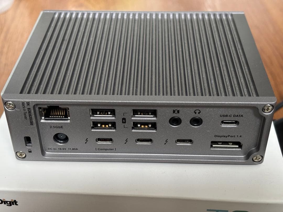 週末限定価格！CalDigit TS4/ Thunderbolt Station