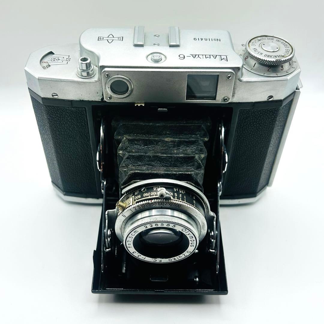 【現状販売品】MAMIYA マミヤ-6 蛇腹カメラ レトロ 動作未確認