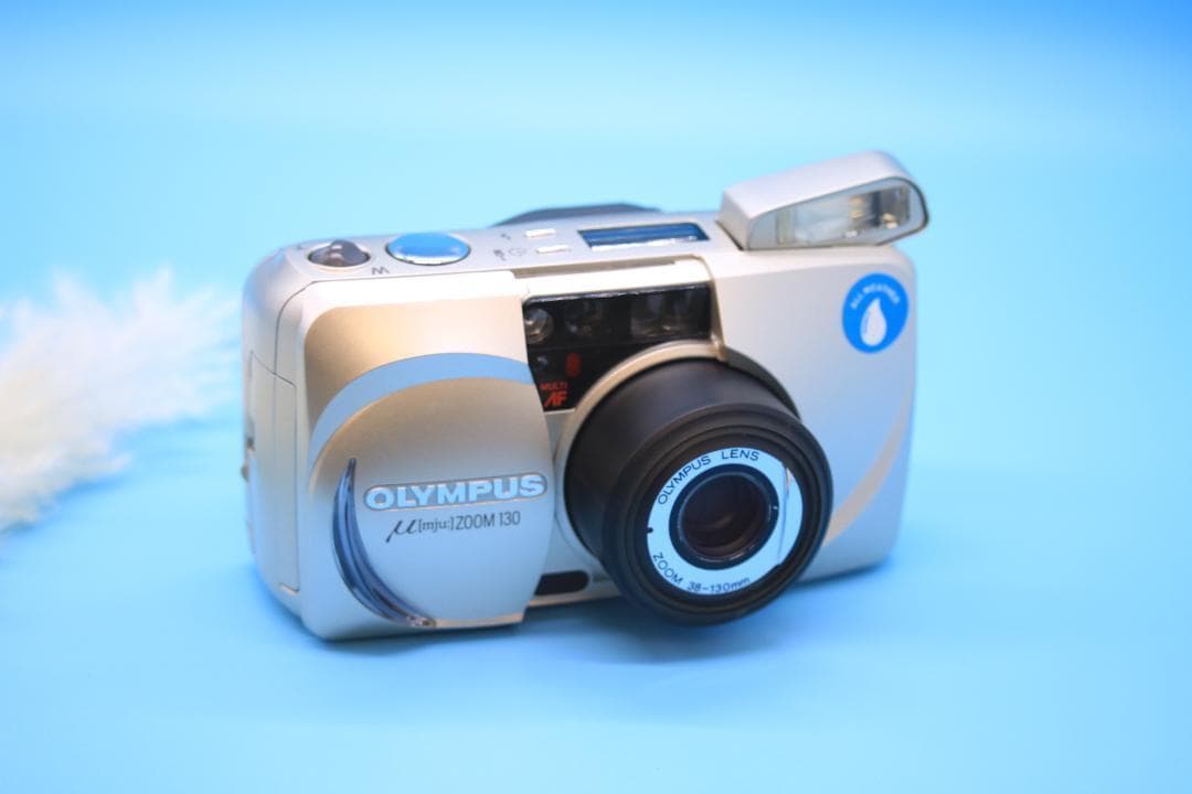 ❁美品❁OLYMPUS コンパクトフィルムカメラ μ[mju] ZOOM 130