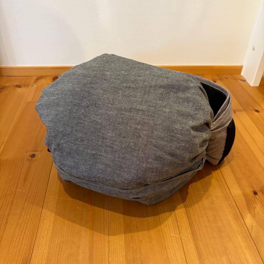 【美品】miamily HIPSTER PLUS グレー抱っこ紐　ヒップシート