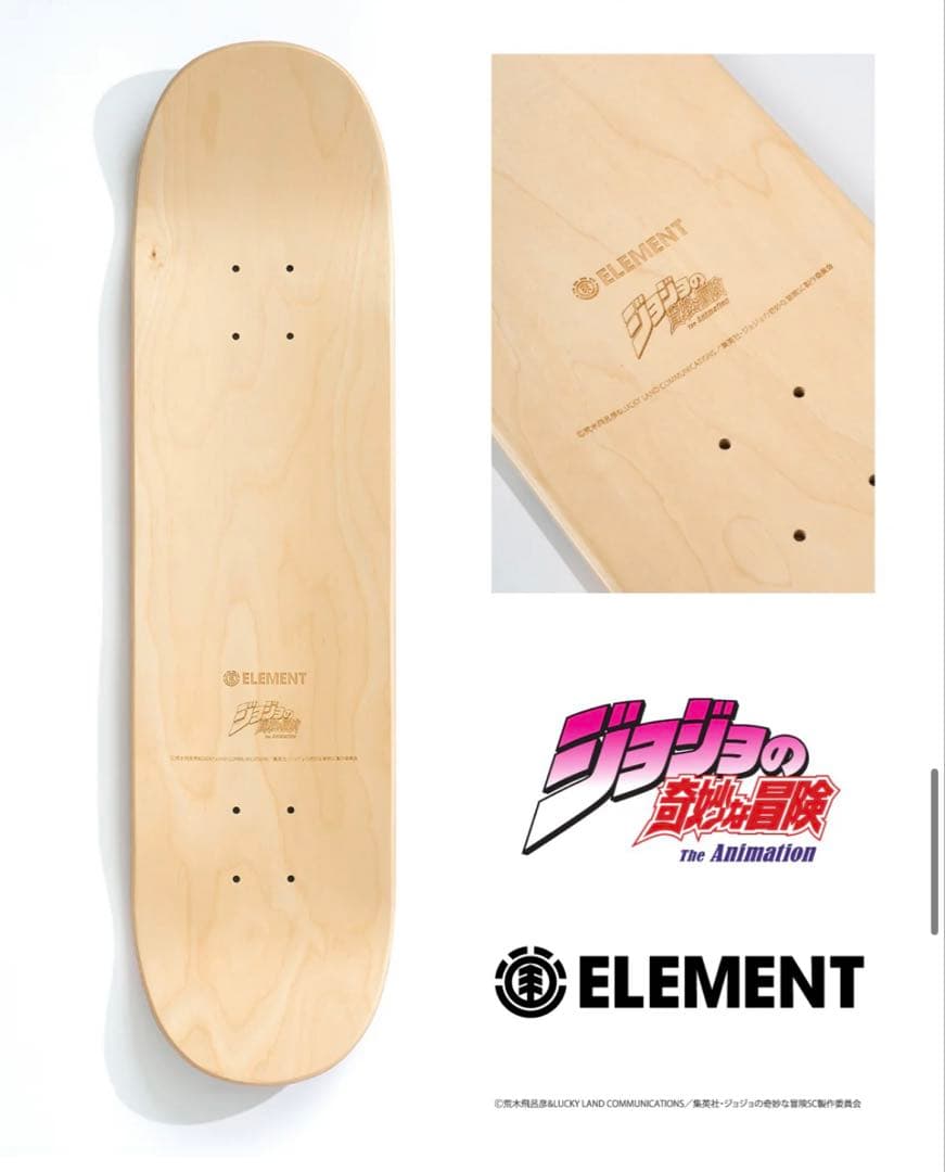 ジョジョの奇妙な冒険 JOJO x ELEMENT コラボ デッキ