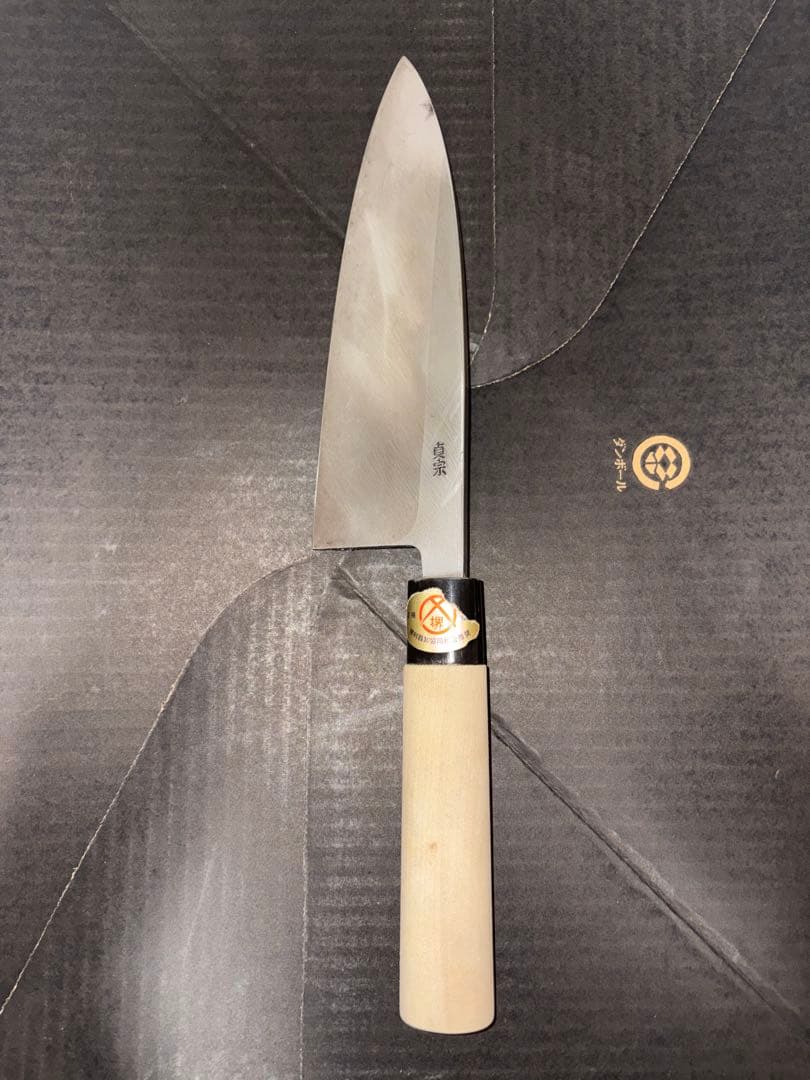 出刃包丁 白紙2号　刃渡18cm