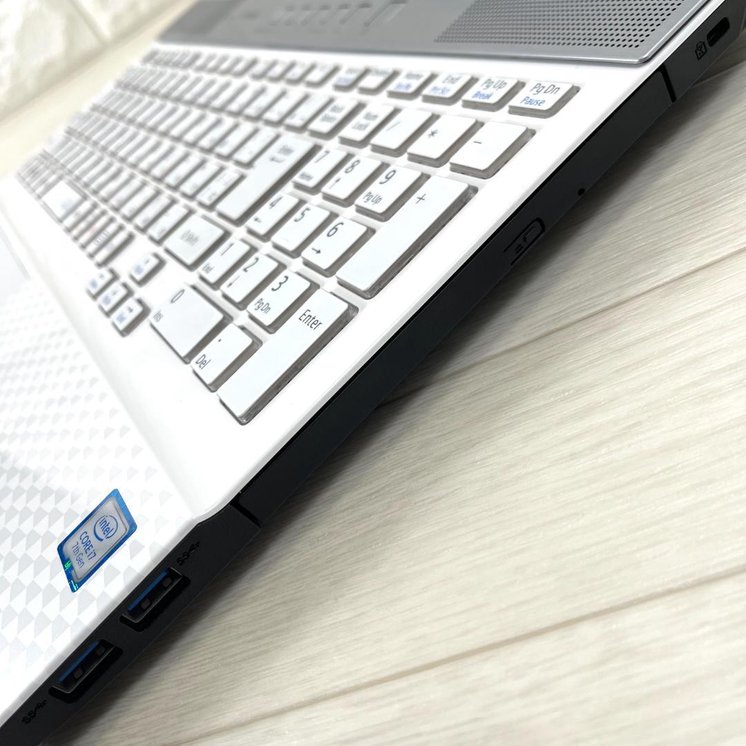 NEC LAVIE i7 SSD＋HDD メモリ16 タッチパネル ノートPC.