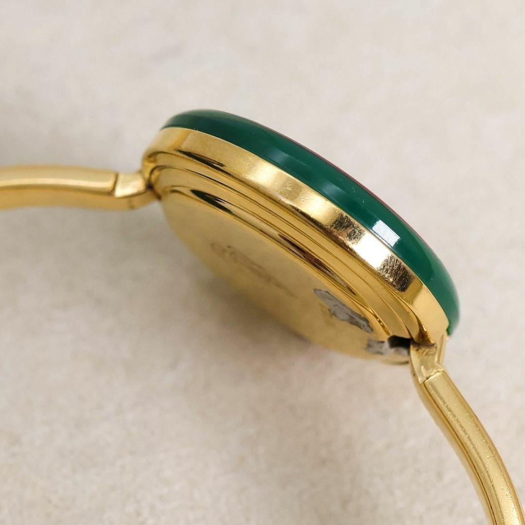 稼働 GUCCI 腕時計 チェンジベゼル 9個 バングル レディース 2120