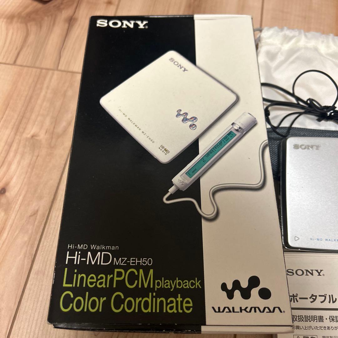 SONY ソニー MDウォークマン ポータブルMDプレーヤー MZ-EH50